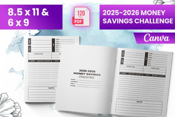 2025-2026 Money Savings Challenge KDP
