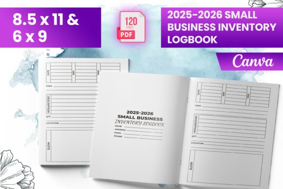 2025-2026 Small Business Inventory Logbook: A Practical Tool for Every Entrepreneur
