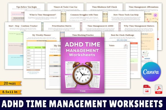 ADHD Time Management Worksheets: A Practical Tool for Better Time Awareness