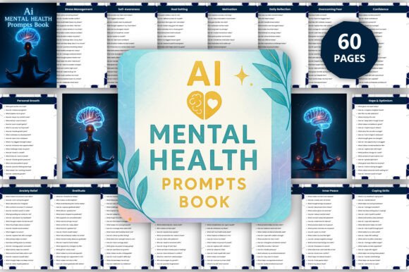 🔥 AI Mental Health Prompts Book: A New Era of Self-Discovery and Healing