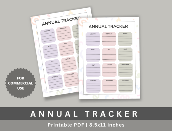 Annual Tracker KDP: A One-Page Solution for Low-Content Publications