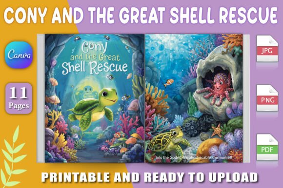 Cony and the Great Shell Rescue: A Heartwarming Story for Young Readers