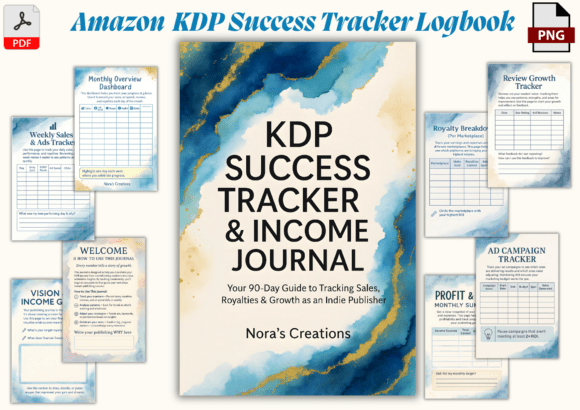 KDP Success Tracker Income Journal: A Tool for Self-Publishing Clarity and Growth