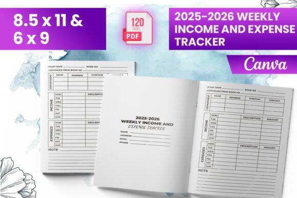 Strategic Weekly Income and Expense Tracking for 2025–2026