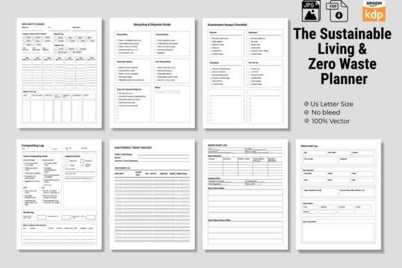 Sustainable Living Zero Waste Planner: A Guide to Eco-Friendly Living