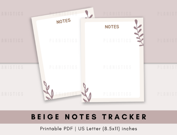 The Beige Notes Tracker Blank: A Versatile Solution for KDP Authors and Creative Professionals