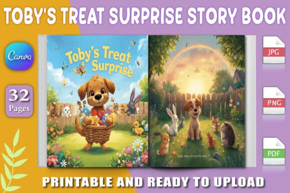 Toby’s Treat Surprise Story Book